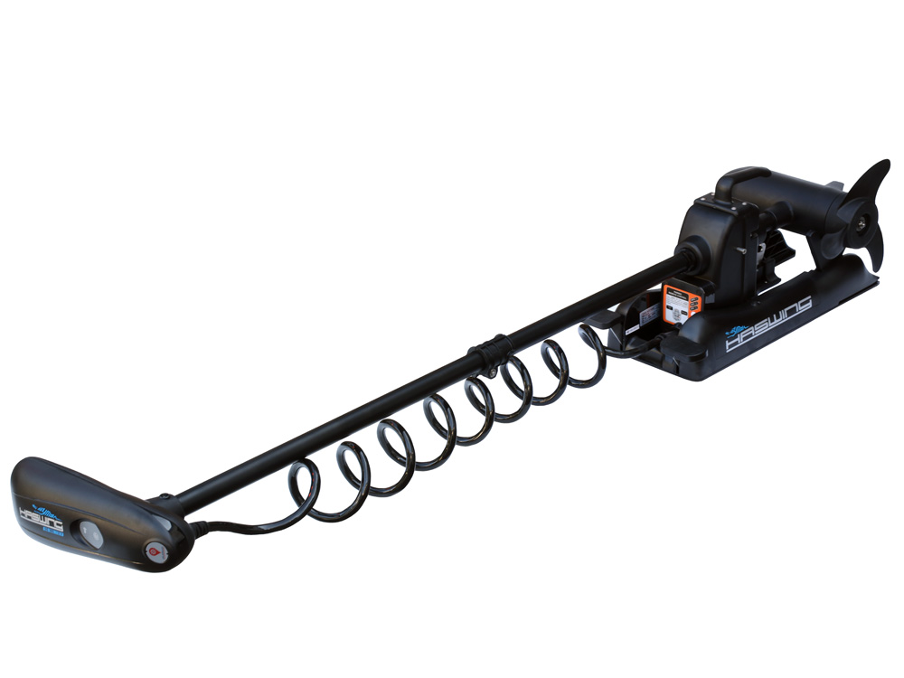 Haswing Cayman-B 55 GPS V1.5 / 660W 12V / 2021-es modell / horgony funkcióval az FB-n / 137cm tengely